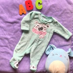 Little Wonders Infant Footed Fleece Pajamas